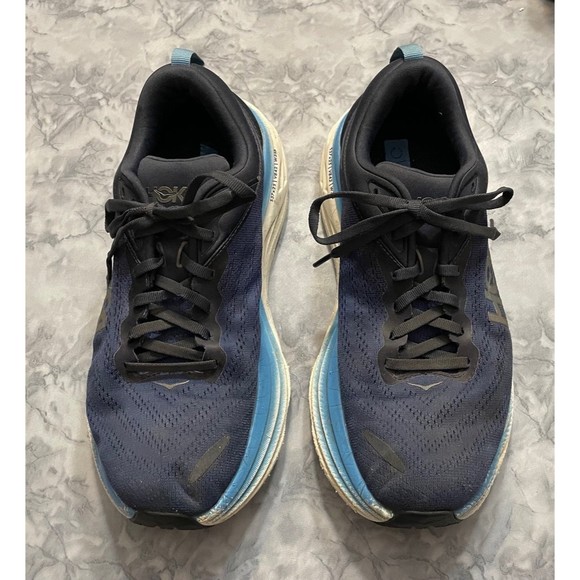 HOKA One One Men’s Blue Bondi 8 Shoes, Size Adult 10D main image 4